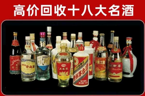 蚌山回收铁盖茅台酒